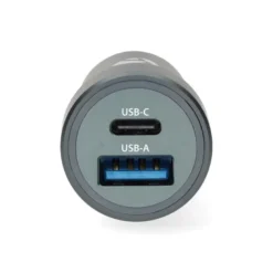 Nedis billaddare 48W med 2 utgångar, USB-C PD och USB-A Quick Charge