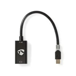 Nedis Mini DisplayPort-hane till HDMI-hona. 0.2m
