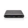 Nedis powerbank 20 000 mAh, 2x USB-A & USB-C 3.0 utgång