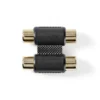 Nedis stereoadapter, 2x RCA hona till 2x RCA hona