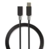 Nedis USB 3.0 USB-A hane till USB-A hona, 2m