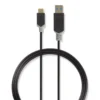 Nedis USB 3.1 USB-C hane till USB-A hane, 1m