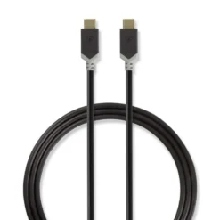 Nedis USB 3.1 USB-C hane till USB-C hane, 1m