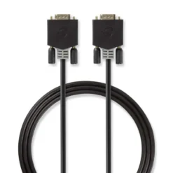 Nedis VGA-kabel. VGA-hane till VGA-hane, 2m