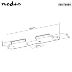 Nedis väggfäste till Sonos Beam