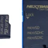 NextBase 64GB U3 Micro SD kort med adapter