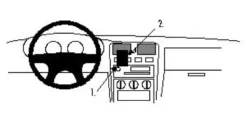 Nissan Almera 96-99, Centrerad