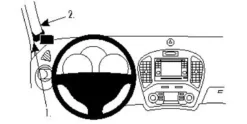 Nissan Juke 11-15, Centrerad