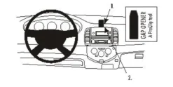Nissan Micra 03-10, Centrerad
