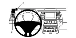Nissan Murano 09-14, Vänster