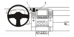 Nissan Navara 06-10, Centrerad