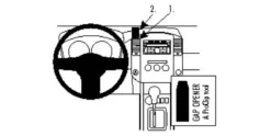 Nissan Navara 11-15, Centrerad
