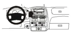 Nissan Navara 00-05, Centrerad