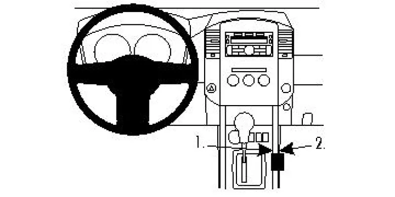 Nissan Navara 11-15, Konsol