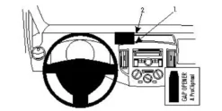 Nissan NV200 10-14, Centrerad