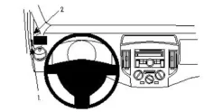 Nissan NV200 10-14, Vänster