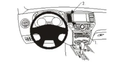 Nissan Pathfinder 13-15, Centrerad