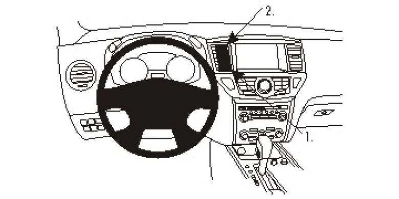 Nissan Pathfinder 13-15, Centrerad
