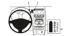 Nissan Qashqai 07-13, Centrerad
