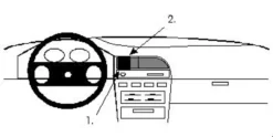 Nissan Sunny Combi 91-95, Center