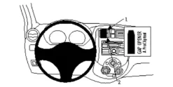 Nissan Tiida/Tiida Latio 12-15, Centrerad