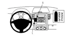 Nissan X-Trail 08-13, Centrerad