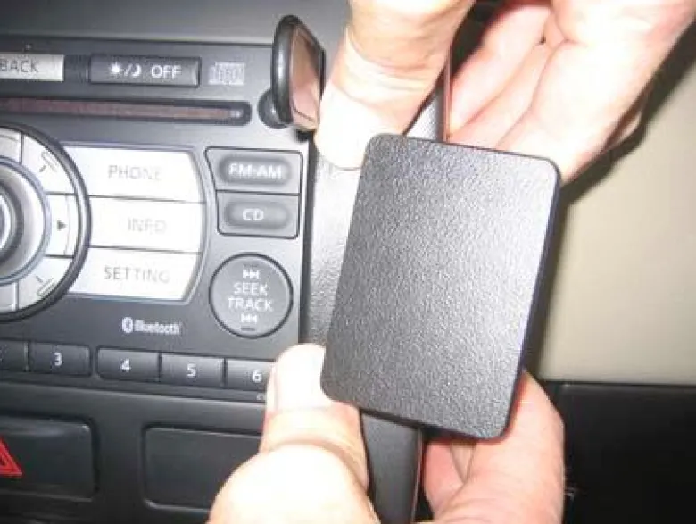 Nissan X-Trail 08-13, Vinklad, Navigationsskärm