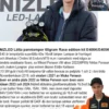 NIZLED LED-hjälmkit elit med 3x40w utan fläkt kallvit gen3, 3XE40 (120w med 10% mer ljus) utan batteri