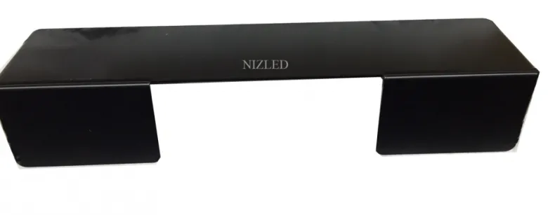 NIZLED nummerplåtfäste för 2st 7/9" extraljus