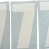 Nizled siffer dekal vit 7 10x5cm