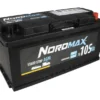 Nordmax AGM-batteri, 105Ah / 12V
