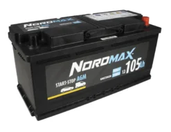 Nordmax AGM-batteri, 105Ah / 12V