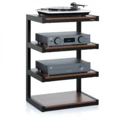 Norstone Esse Hifi, Hifi-rack svart/valnöt