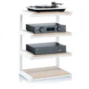 Norstone Esse Hifi, Hifi-rack vit/ek