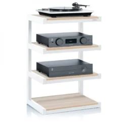 Norstone Esse Hifi, Hifi-rack vit/ek