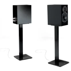 Norstone ESSE stand högtalarstativ 61 cm, mattsvart par