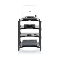 Norstone Slender Hifi elegant HiFi-möbel, Gunmetal Grey