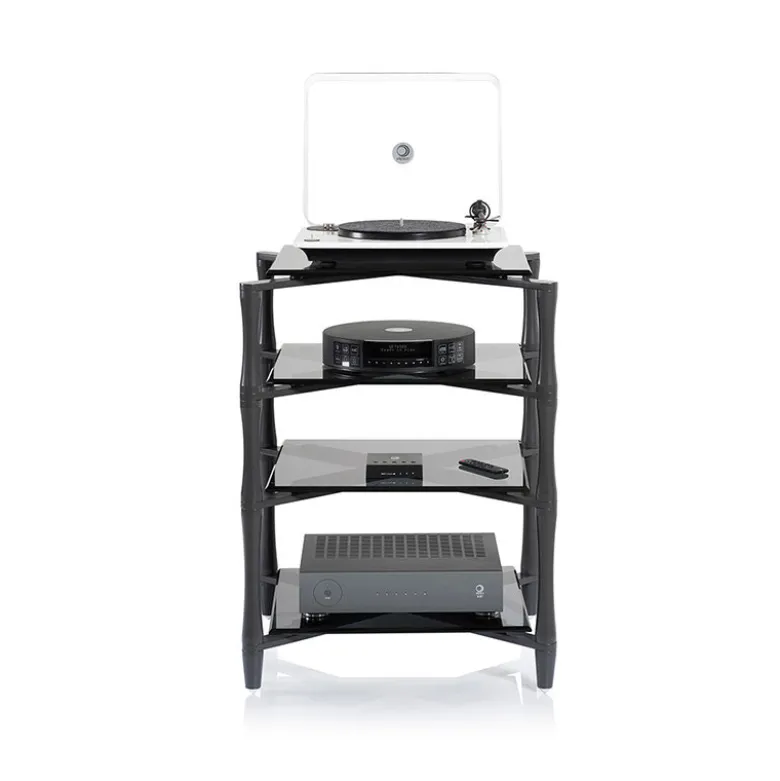 Norstone Slender Hifi elegant HiFi-möbel, Gunmetal Grey