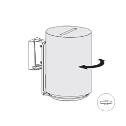 Norstone Sonos Era 100 WM tiltbart väggfäste, vit