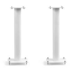 Norstone Stylum 2, högtalarstativ mattvita 60 cm höga