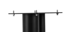 Norstone Stylum 1, högtalarstativ mattsvarta 50 cm höga