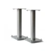 Norstone Stylum 1, högtalarstativ matt silver 50 cm höga