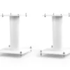 Norstone Stylum S, högtalarstativ mattvita 20 cm höga