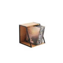 NorStone Vinyl LP Case, bambu/svart