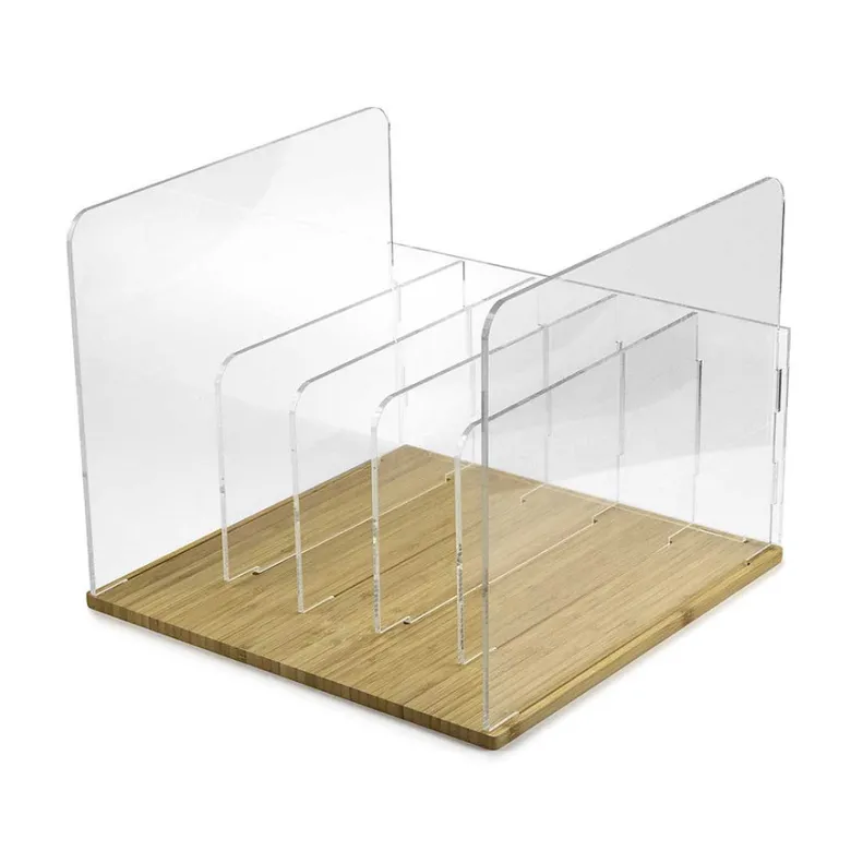 NorStone Vinyl LP Rack, bambu