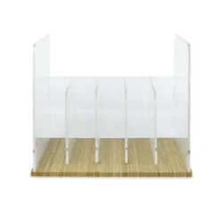 NorStone Vinyl LP Rack, bambu