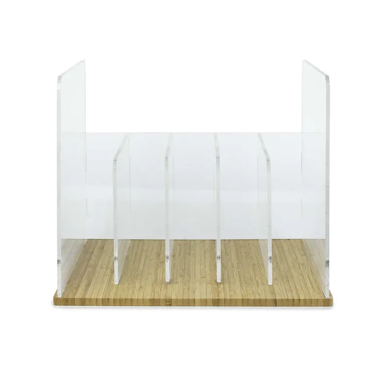 NorStone Vinyl LP Rack, bambu