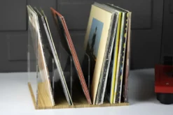 NorStone Vinyl LP Rack, bambu