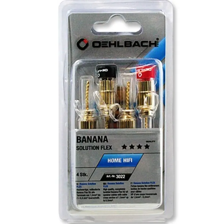 Oehlbach Banana Solution Flex 4-pack