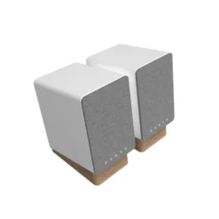 Onkyo GX-10DB aktiva stativhögtalare, vit